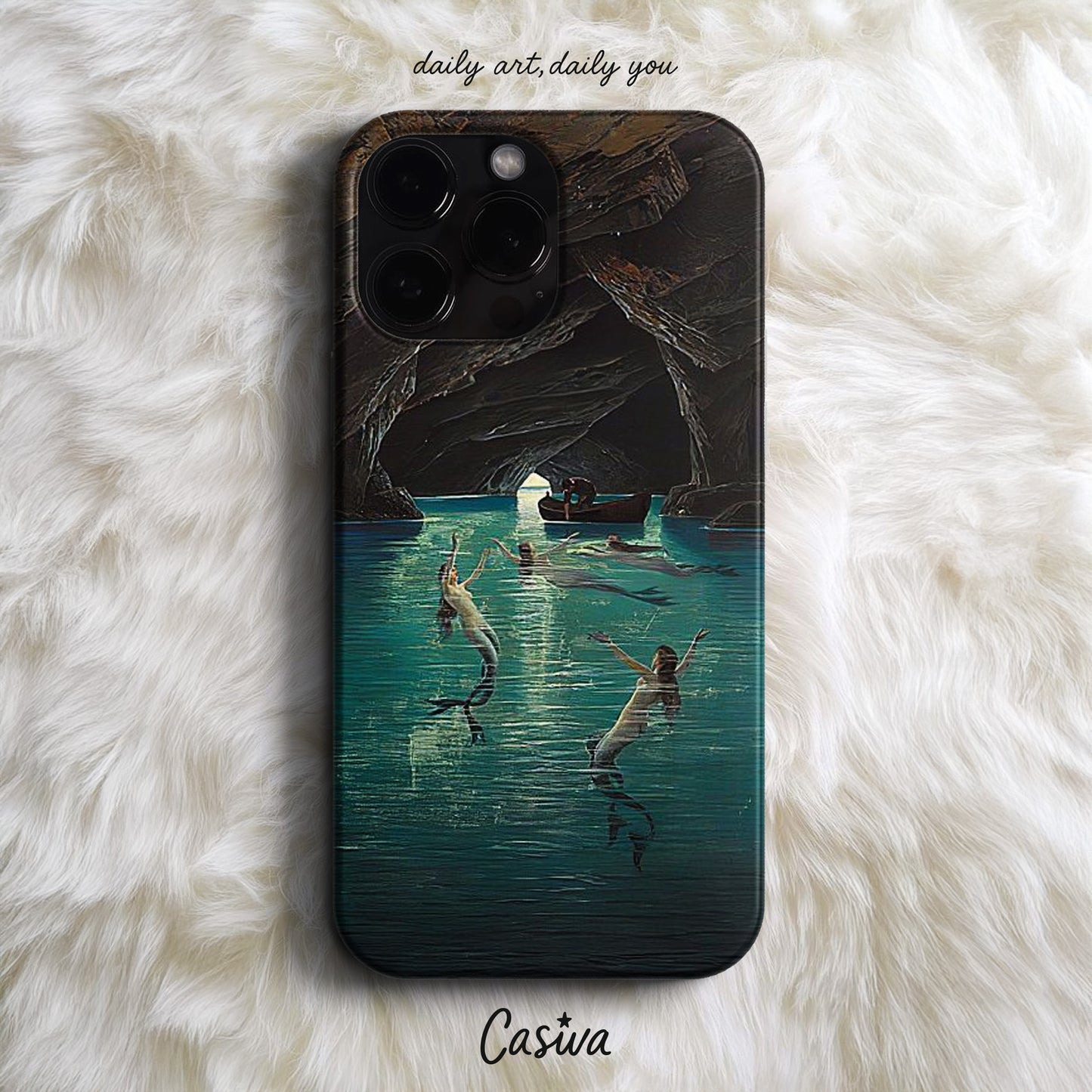 'The Siren's Grotto' Tasarım Telefon Kılıfı
