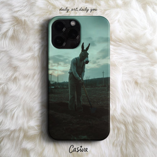 'Silent Donkey' Tasarım Telefon Kılıfı