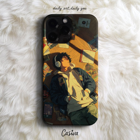 'Silent Playlist' Tasarım Telefon Kılıfı