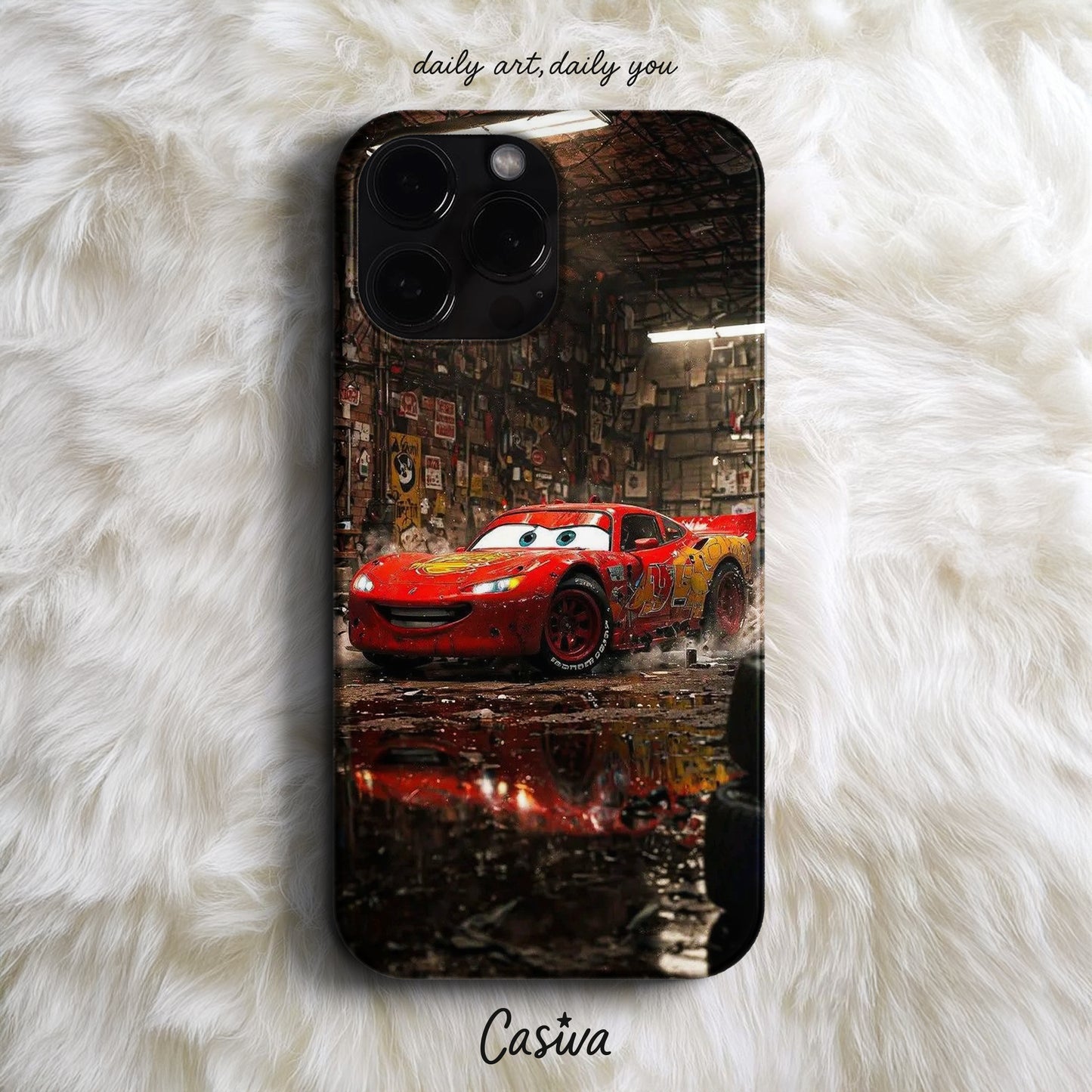 'Lightning Garage' Tasarım Telefon Kılıfı