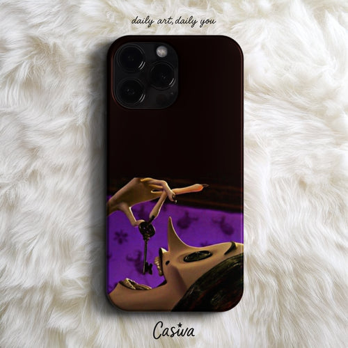 'Coraline Other Mother Key' Tasarım Telefon Kılıfı