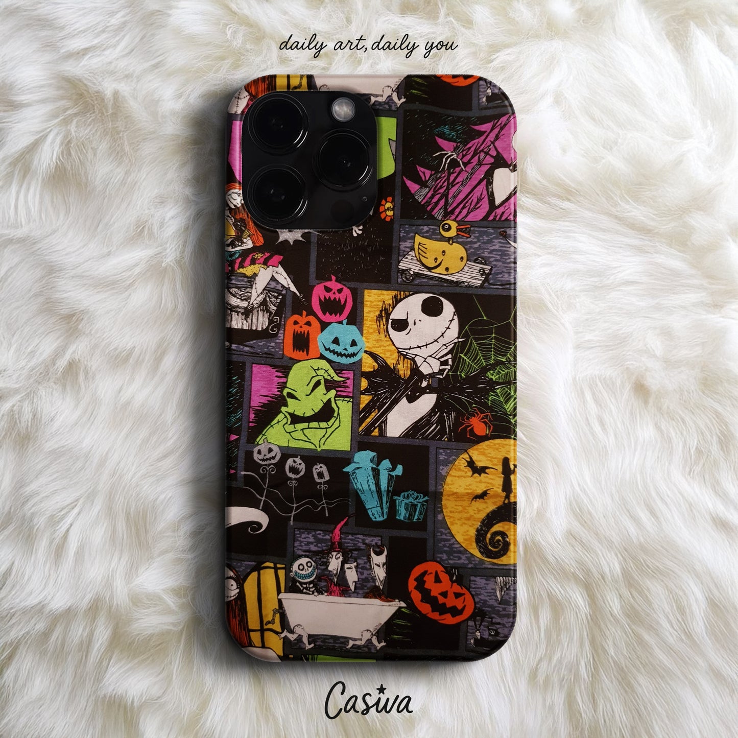 'Nightmare Collage' Tasarım Telefon Kılıfı