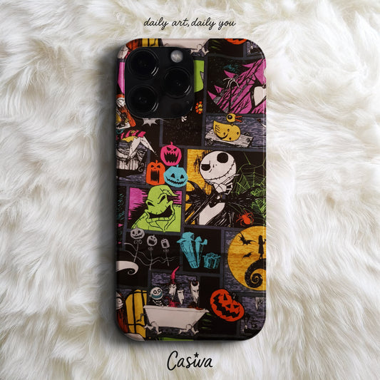 'Nightmare Collage' Tasarım Telefon Kılıfı
