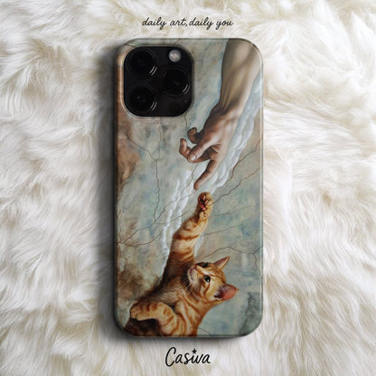 Casiva "Classical Cat Creation" Tasarım Telefon Kılıfı - Art & Design Serisi
