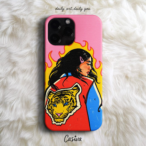 'Tiger Spirit' Tasarım Telefon Kılıfı