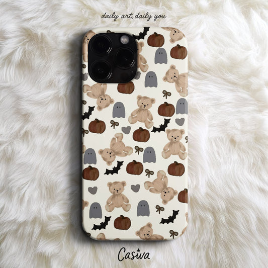 'Spooky Teddy' Tasarım Telefon Kılıfı