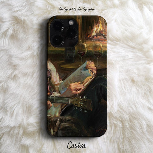 'Warm Vintage Cozy Case' Tasarım Telefon Kılıfı