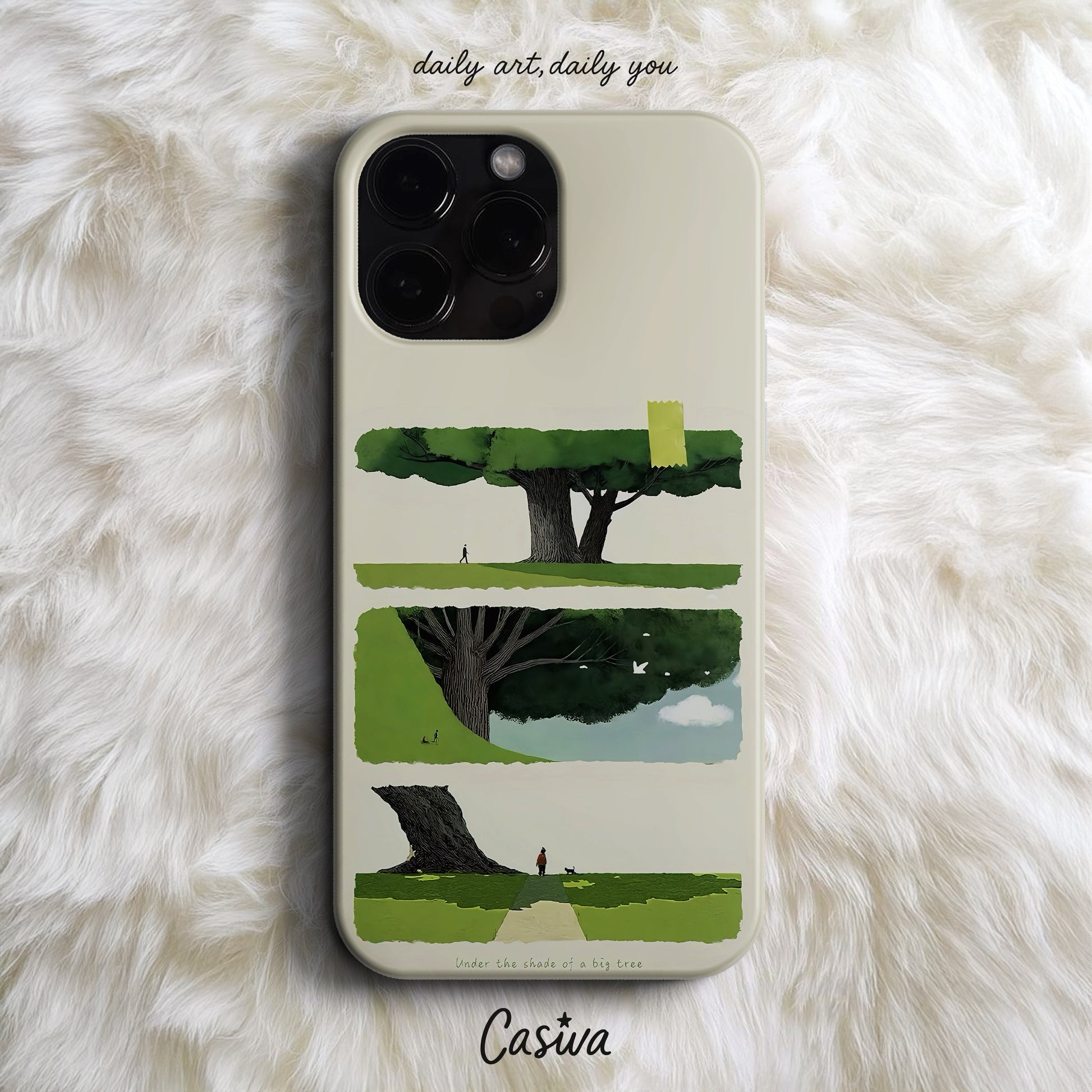 Casiva "Big Tree Shade" Tasarım Telefon Kılıfı – Nature Serisi