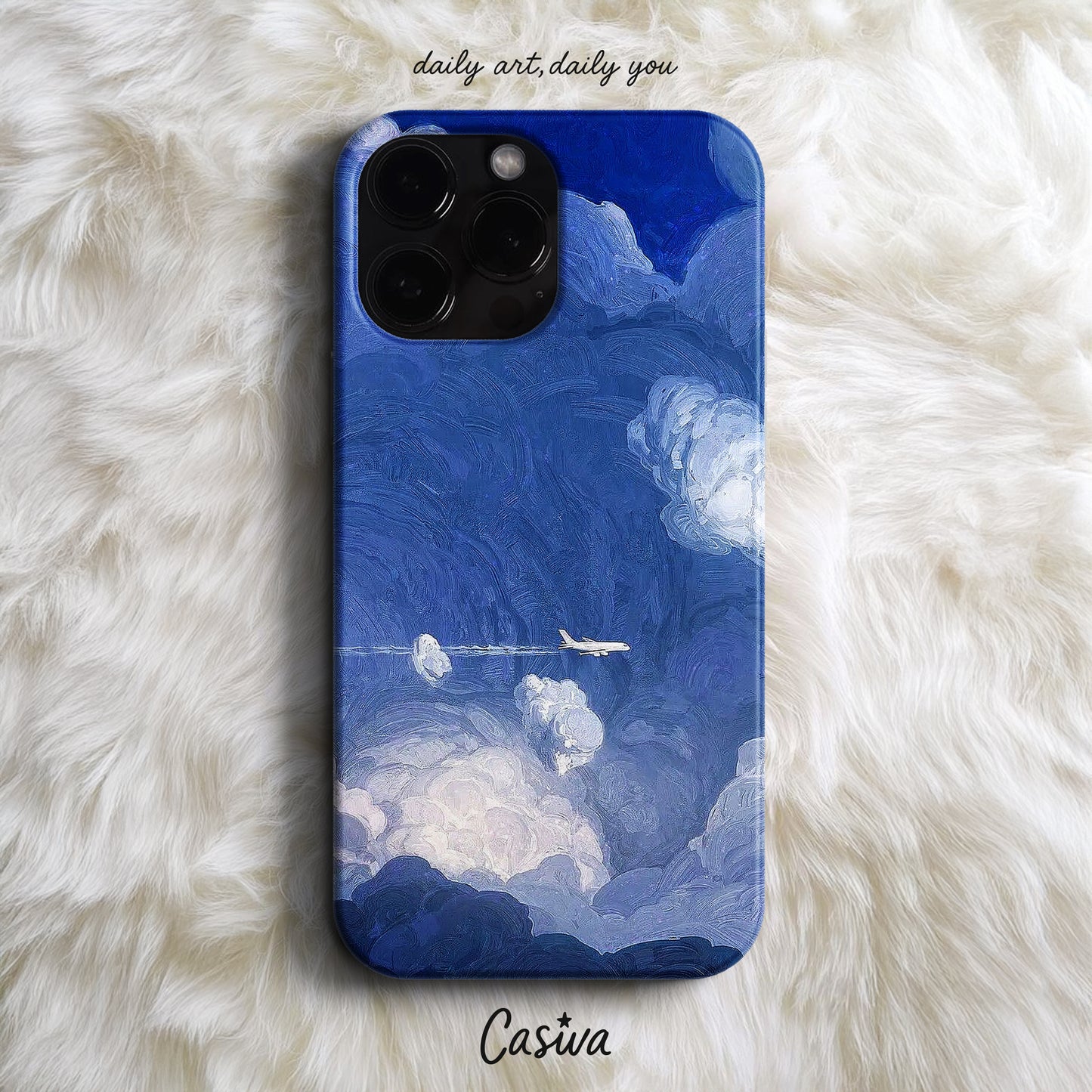 Casiva "Cloud Voyage" Tasarım Telefon Kılıfı – Art Serisi