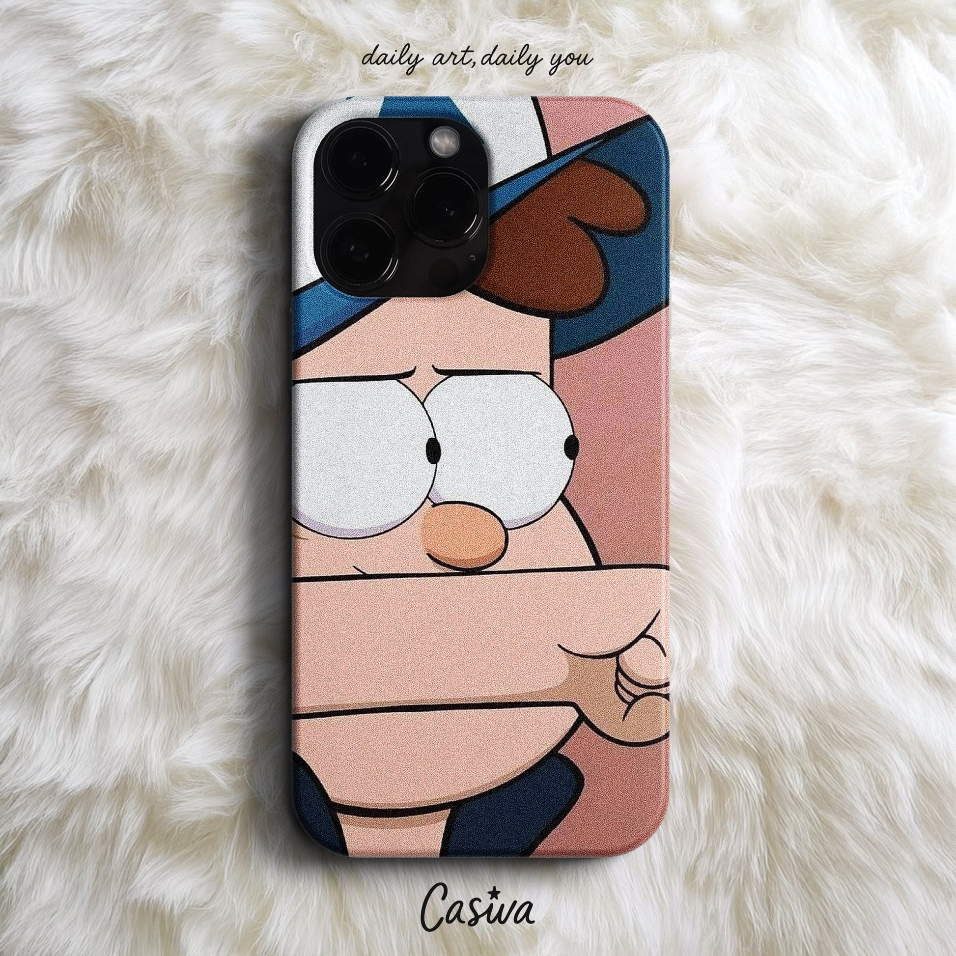 Casiva "Mystery Pines Boy" Tasarım Telefon Kılıfı – Funny Serisi