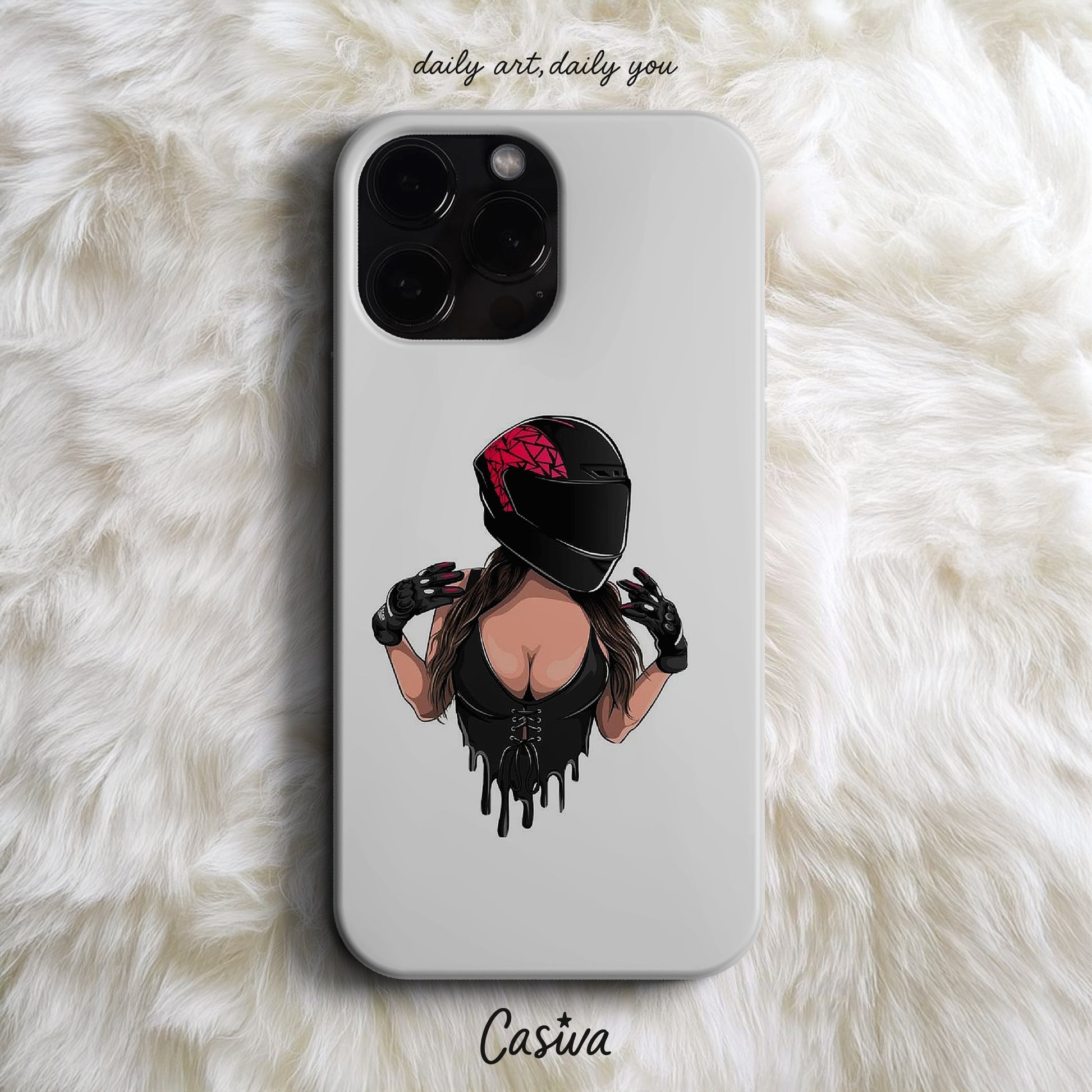 Casiva "Moto Queen" Tasarım Telefon Kılıfı – Urban Serisi