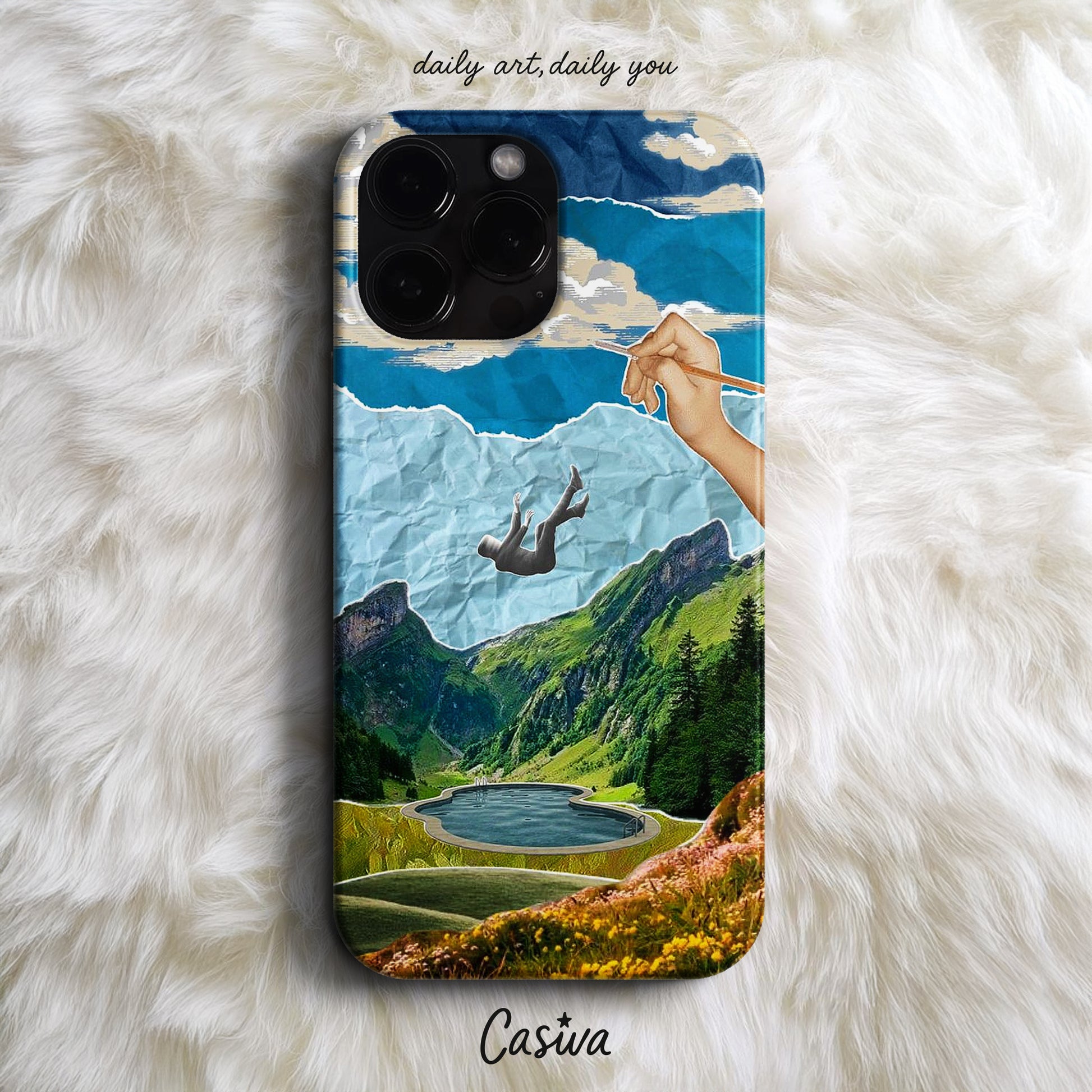 Casiva "Falling Into Art" Tasarım Telefon Kılıfı – Art Serisi