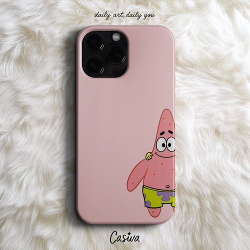 Casiva "Happy Patrick" Tasarım Telefon Kılıfı – Cute Serisi