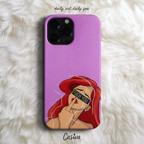 Casiva "Rebel Ariel" Tasarım Telefon Kılıfı – Art Serisi