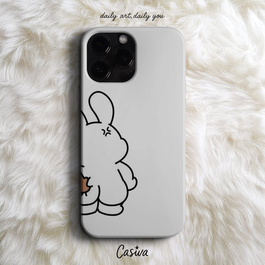 Casiva "Angry Bunny Hug" Tasarım Telefon Kılıfı – Cute Serisi