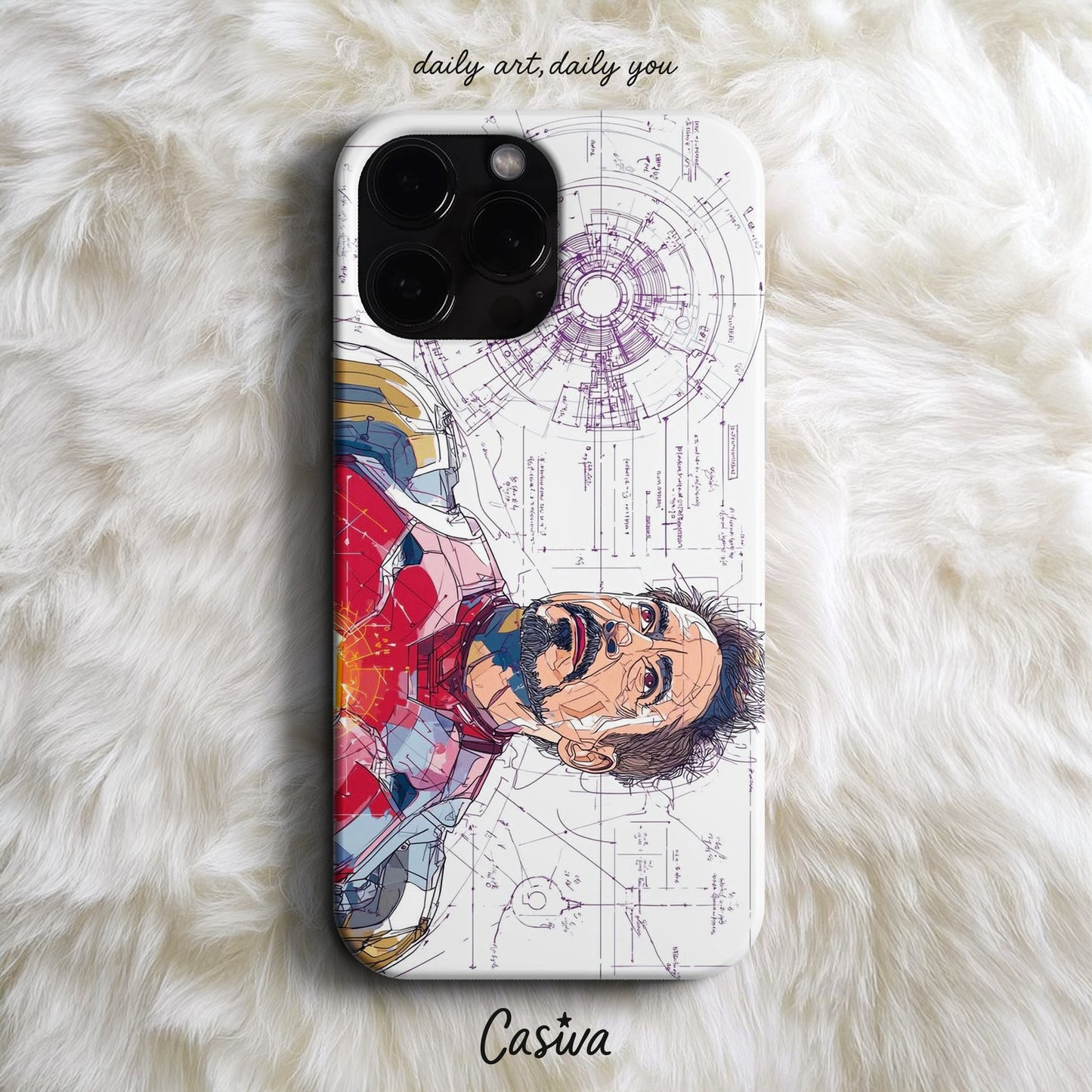 'Iron Will' Tasarım Telefon Kılıfı