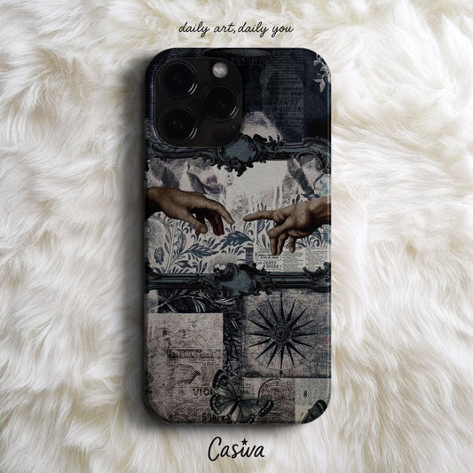 'Vintage Art Hands' Tasarım Telefon Kılıfı