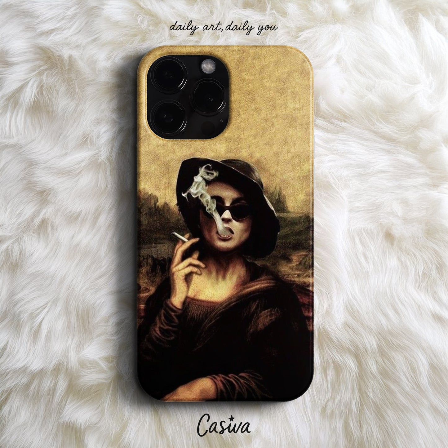 'Dark Mona Smoke' Tasarım Telefon Kılıfı