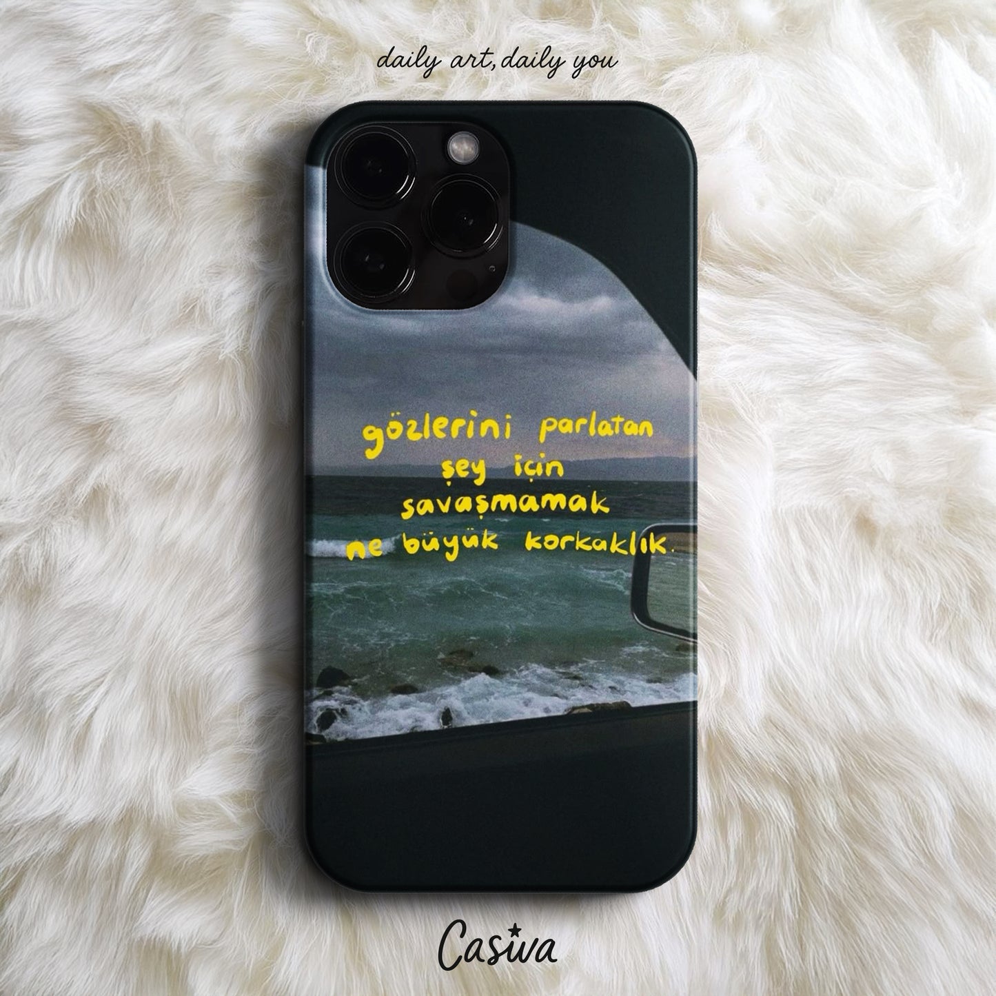 'Işığını Koru' Tasarım Telefon Kılıfı