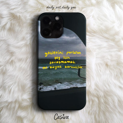 'Işığını Koru' Tasarım Telefon Kılıfı