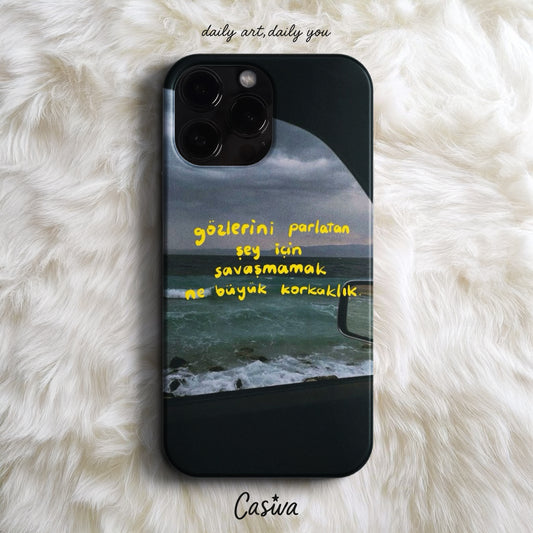 'Işığını Koru' Tasarım Telefon Kılıfı